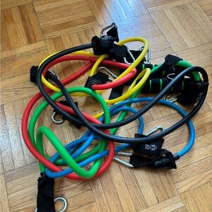 Colorful Resistance Bands Set